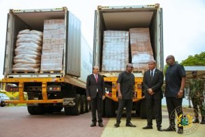 Ghana Donates 40 Metric Tonnes of Cocoa to Palestine in Act of Solidarity