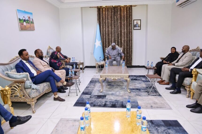 Guddoomiyaha golaha shacabka oo qaabilay guddoonka golaha wakiilada dowlad goboleedka Waqooyi Bari